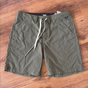 Vans Men's Khaki Athletic Shorts